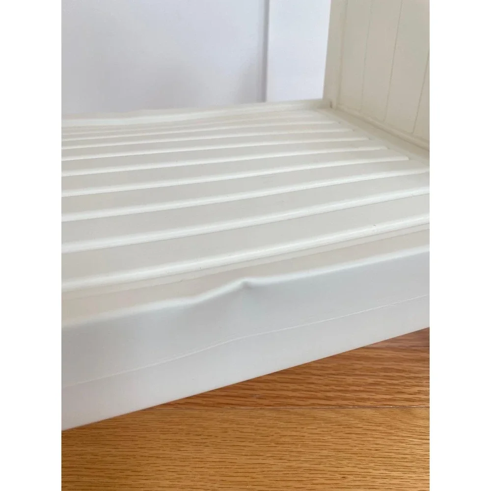 Vintage Coleco Cabbage Patch Kids White Plastic Doll Bed Furniture 1980s